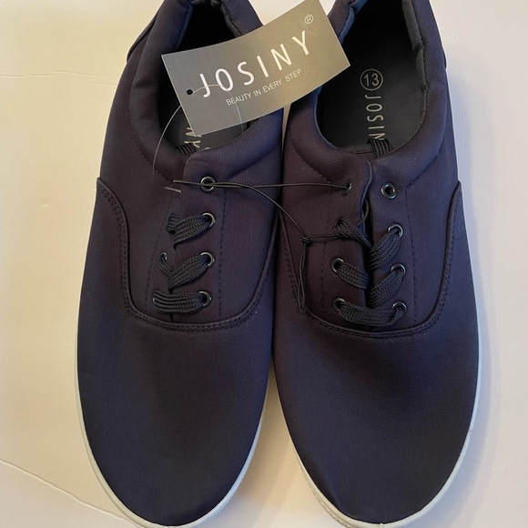 Shoes | New Men Navy Canvas Sneakers | Poshmark
